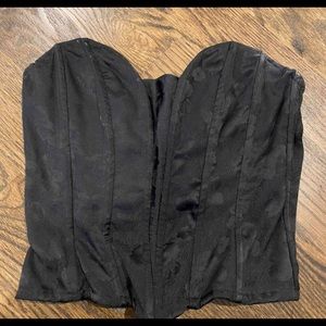 Black vintage Victoria secret corset